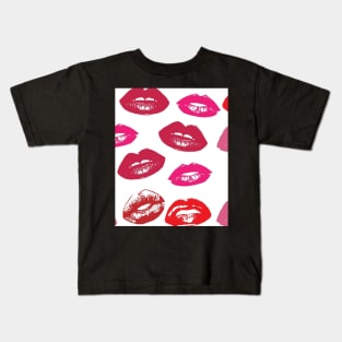 Red Lips Design All over Lips design for many Items, check out the store for gift ideas. Kids T-Shirt